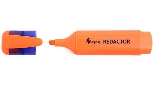 FORPUS-Tekstovyj-marker-REDACTOR-oranzhevyj-art.-F052002