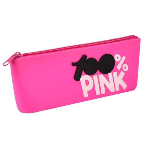 пенал 100%РОЗОВЫЙ 58024