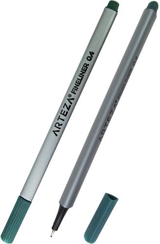 темно зеленая