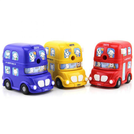 Точилка Автобус Deli Е0674